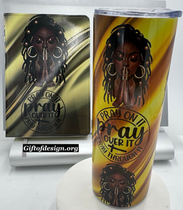 Pray On IT Tumbler and Journal Set