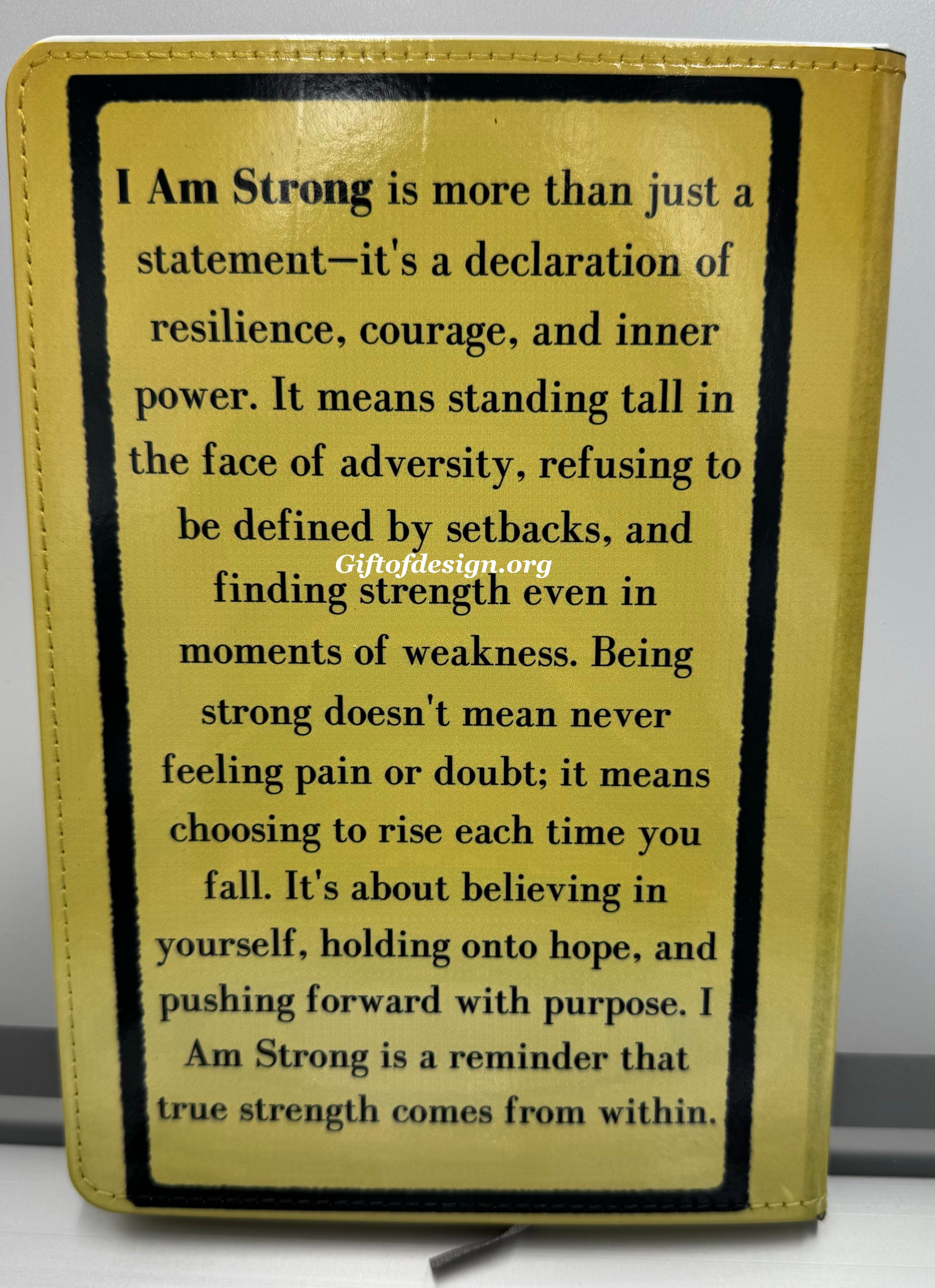 I Am Strong Journal