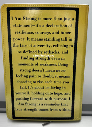 I Am Strong Journal