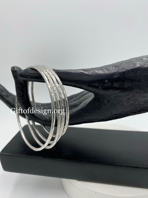 Sterling Silver Bangle (Sold separately)